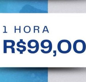Ingresso para brincar durante 1 hora